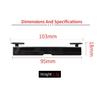 Pour Mercedes W238 W257 Moulure de Barre de Toit de Voiture Garniture Plaque de Couverture de Porte-Bagages de Toit Pour Benz Classe E CLS Coupé E260 CLS300 CLS350