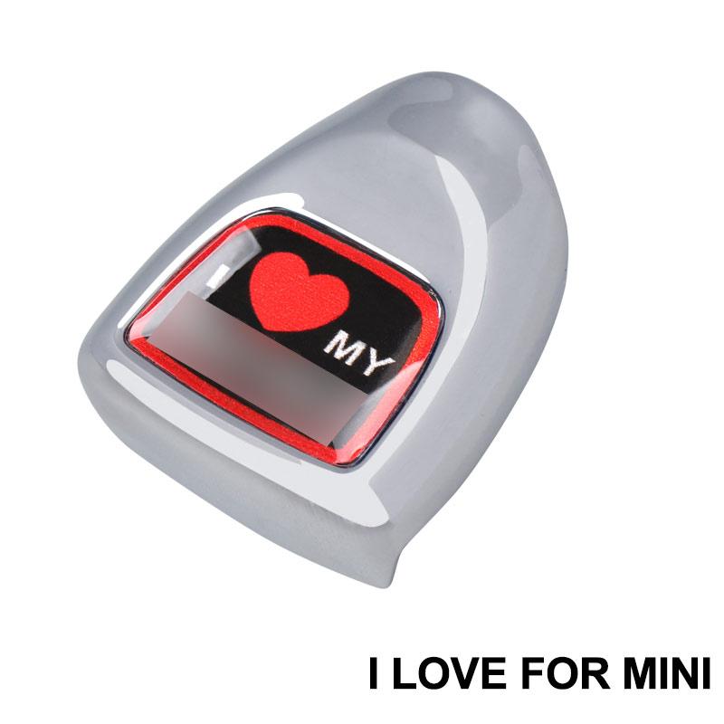 For Mini Cooper F54 F55 F56 F57 F60 One-Button Start Cover Stickers Engine Car-Styling Interior Case Decoration Auto