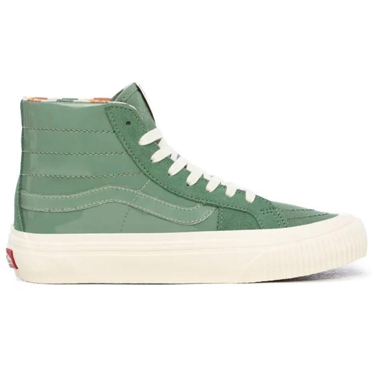 Sk8 Karina Rozunko x Sk8 Vans-Hi Decon Sf 'Patent Hedge Green' Women's VN0A4UWN22X