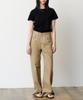 DENMADE (Women) Den0601 Extra Wide Cotton Pants (Beige)