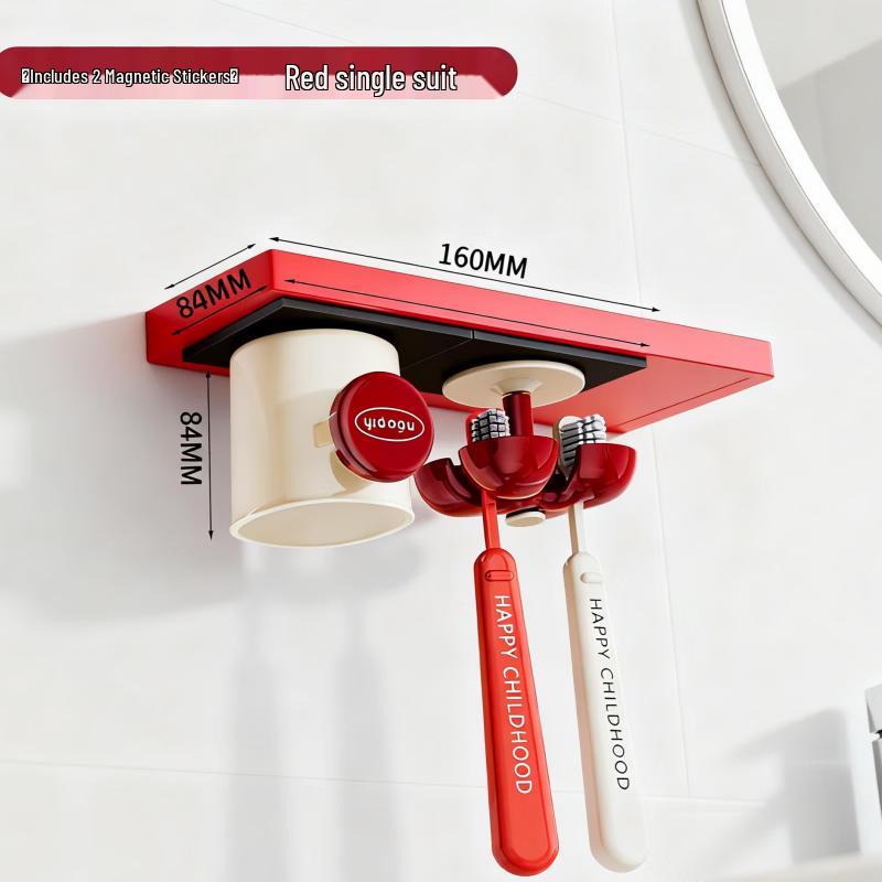 NuoShi Magnetic Bathroom Organizer for Mirror Cabinets