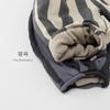 Korean Style Unisex Kids Striped Thickened Fleece Loose Wide Leg Trousers