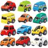 Cartoon Animal Pull-Back Cars for Kids Aged 2-6: Educational Toys & Gifts for Boys