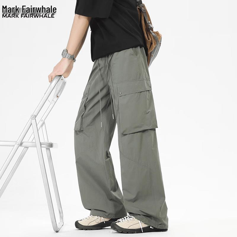 Mark Fairwhale Men's Ice Silk Quick-Dry Cargo Pants