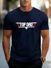 Unisexs TOP DAD FiveStar Stripe Print TShirt Summer QuickDry Breathable Loose Fit Unisexs Tshirts for Summer Unisex