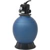 VIDAXL Sand Filter for Swimming Pool with 6-position Valve Blue 460 Mm