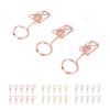 10 Pezzi Clip per Segnaposto Tavolo Metalliche Riutilizzabili Supporto Display Numero Menu da Scrivania per Matrimoni Eventi Ristoranti