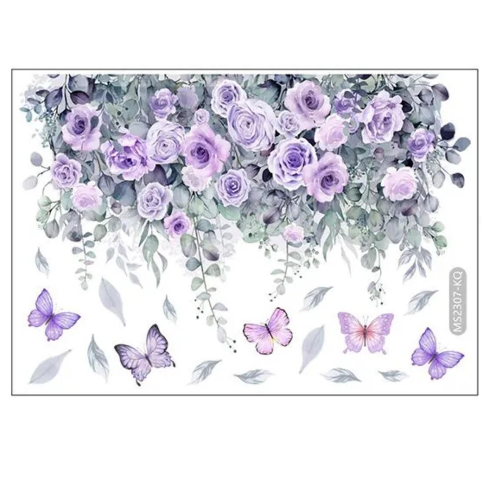 

Растение Цветок Наклейка На Стену Туалет Наклейка Фон Стена One Size