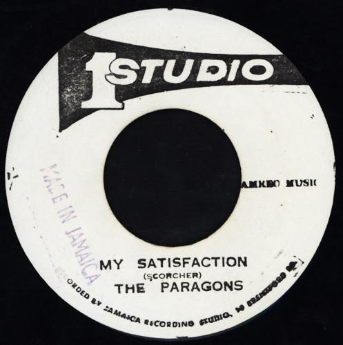 7inch Record PARAGONS / SOUND DIMENSION - My Satisfaction / Version SC133AAASC133BB Studio One 1975 Jamaica Reggae, Ska & Dub Used