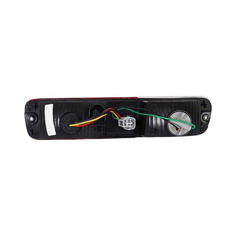 For Mitsubishi Pajero Montero V73 V75 V77 2003-2007 Car Rear Bumper Light Tail Signal Warning Reflector Lamp Red Lens With Bulbs