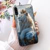 Pour Samsung Galaxy A90 5G Coque Silicone Mignon Mode Fleurs Peinte Drôle Coquille Pour Samsung A90 5G SM-A908B SM-A908N SM-A9080