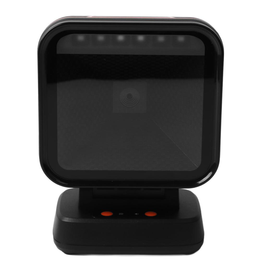 Desktop Barcode Scanner Auto Sensing Continuous Scanning Reliable Barcode Reader Scanner for Supermarket Pharmacy