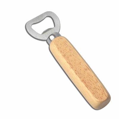 Holzgriff Edelstahl Flaschenöffner Wein Bier Glas Kappe Flaschenöffner Küche Bar Werkzeuge