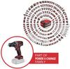 Einhell TC-CD 18/38 Li 18V Cordless Drill/Driver, 38Nm, Without Battery and Charger (4514365)