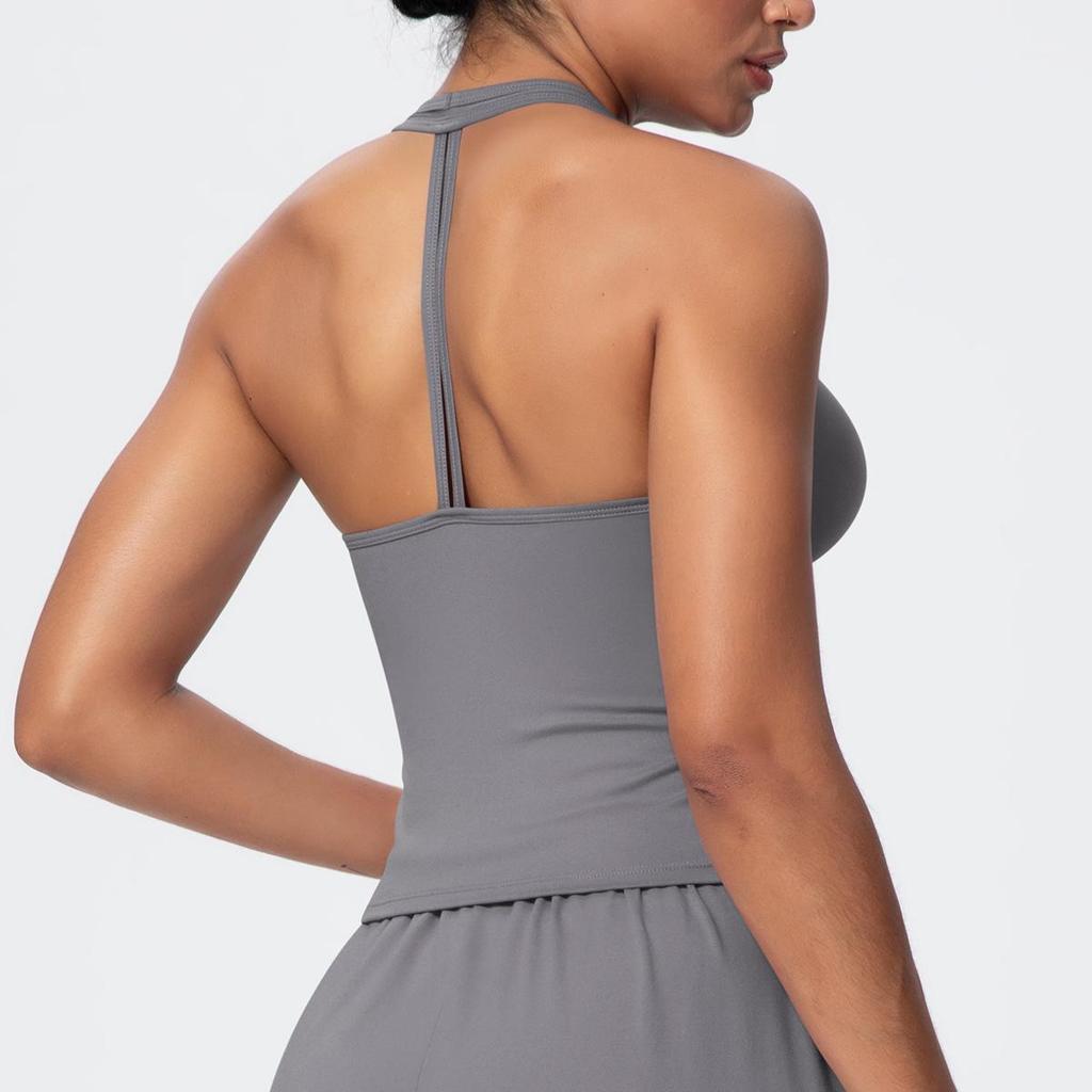 Stylish Breathable High-Stretch Yoga Suit: 3-Piece Set for Running & Fitness