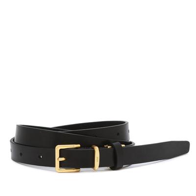 Athe vanessabruno Tasche Schwarz Quadratische Schnalle Ledergürtel AABE5F026BK