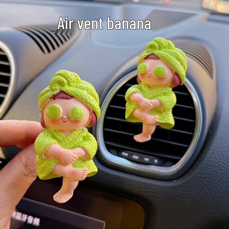 Cute Girl Car Air Vent Aroma Diffuser & Decor