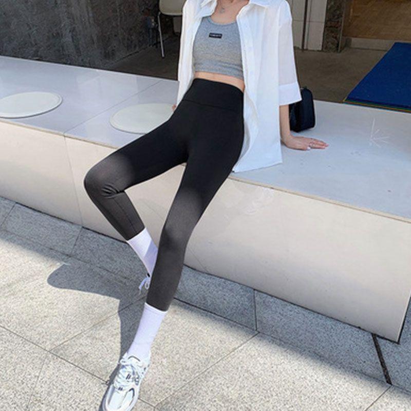 

Internet Celebrity Stretch Sports Short Sleeve Women s V-neck Tight T-Shirt Running Training Workout Top Thin Yoga Clothes Summer 2395# Yoga Pants S