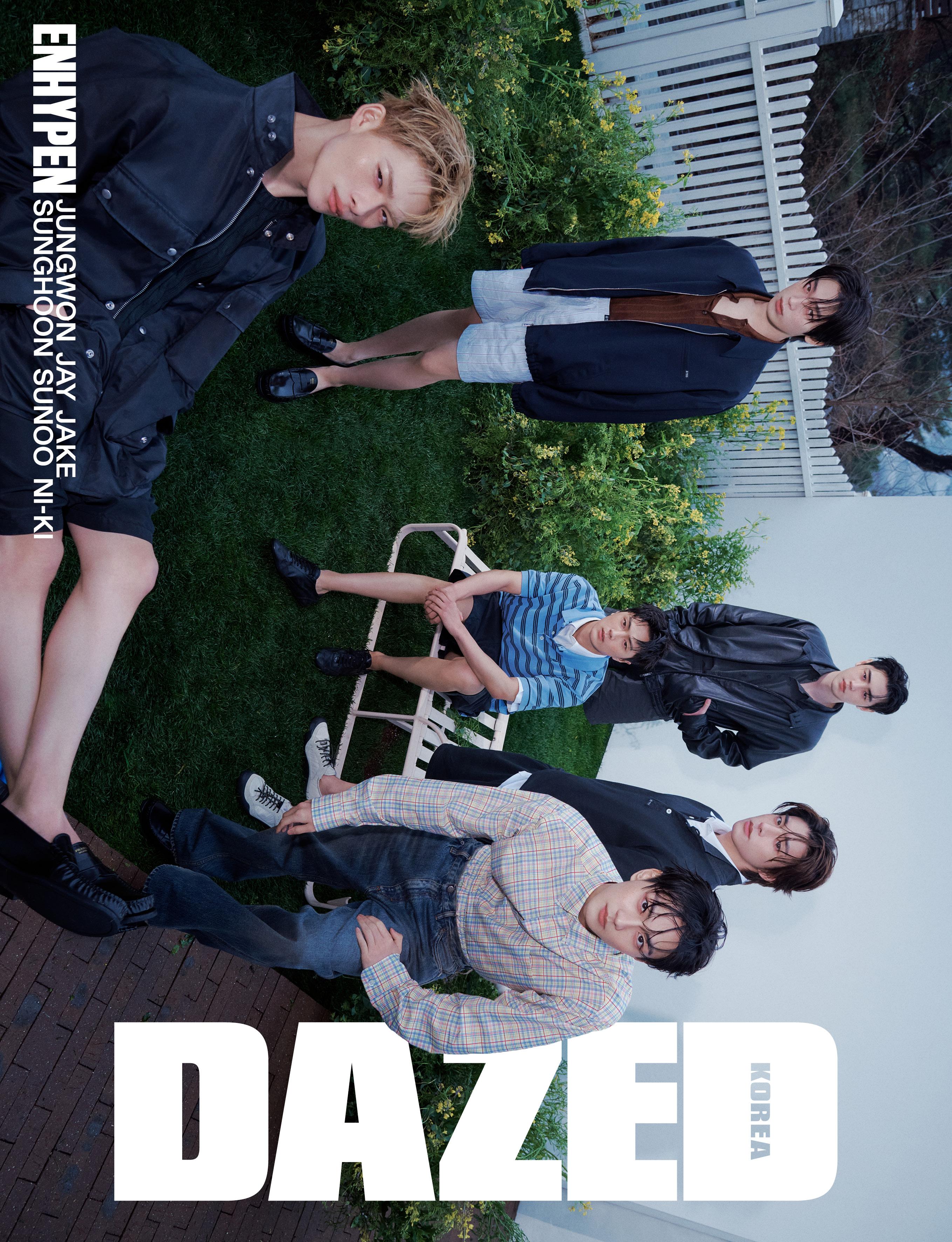 Dazed & Confused Май 2026, ENHYPEN Кристал Чэён Танака Рюки, KFASHION