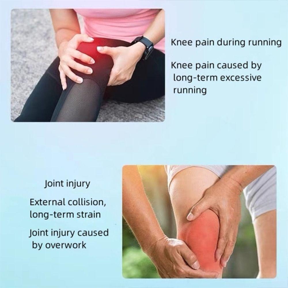 Protection Knee Patella Protect Band Silicone Sports Knee Brace  Outdoor Sports