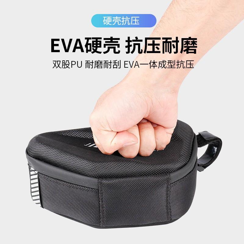 Hard Shell Waterproof Bicycle Seat Pack Mountain Road Bike Tool Storage Quick Release Saddle Bag