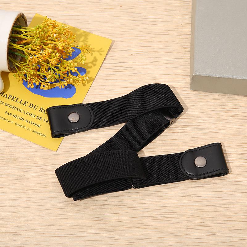 Confezione Da 2 Cinture Elastiche Senza Fibbia Per Uomo E Donna - Invisibili Sotto I Vestiti, Regolabili Da 50 A 80 Cm, Comode Per Jeans E Pantaloni
