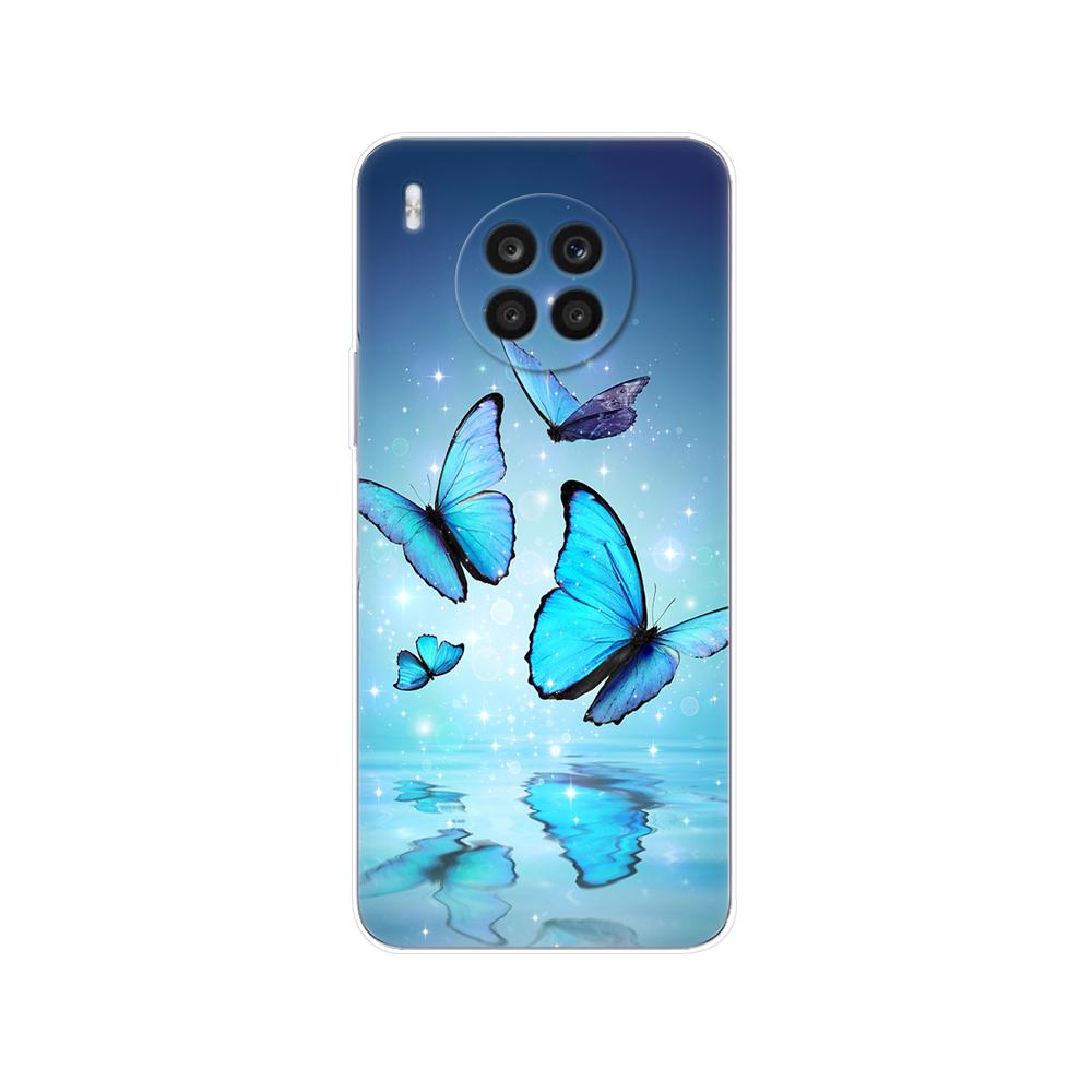 For Honor 50 Lite Case 6.67 Inch Silicon Back Cover Phone Case For Huawei Honor 50 Lite Soft Case TPU Bumper 50Lite Light Funda