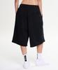 Leijibi Giant Fit Wide Bermuda Sweatpants Big Logo Gym Wear Workout Shorts W (2 Colors)