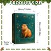 2D Capybara Advent Calendar Count Down to 2025 Christmas Calendar Capybara Tree Pendant 24 Days Acrylic Ornament Party Favor