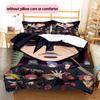 Cartoon Pattern Bedding Quilt Set Quilt Cover Pillowcase Home Decoration Birthday Gift (1 * Duvet Cover + 2 * Pillowcase, Without Core)