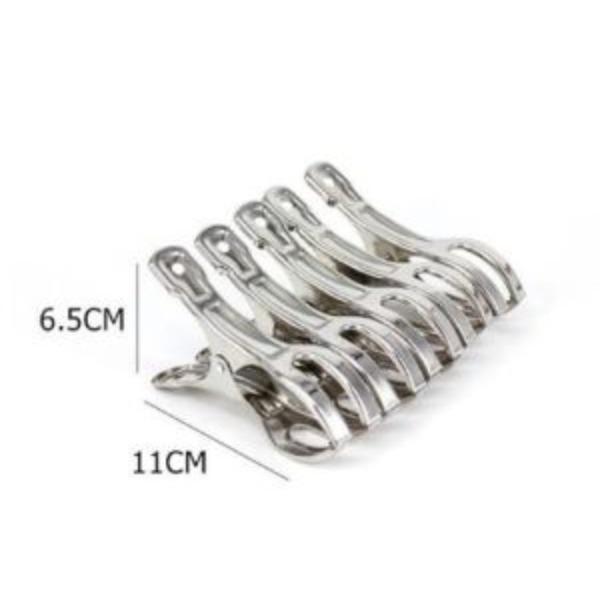 Stainless Steel Washing Clothes Pegs Laundry Hanging Pins Sheet Quilt Holders Windproof Clips Household Clothespin Drying Hanger