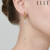 Urban 14K Chain Drop Anklet Earrings (Gold Pin) ELGPEE384