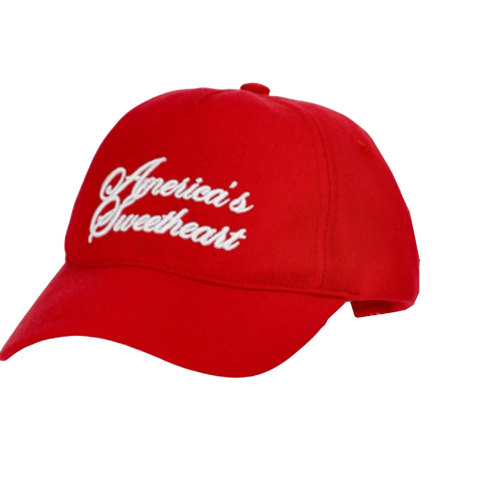 

Adjustable Baseball Cap with Embroidered Text Classic Fit Sun Protection Hat for Outdoor Activities Travel and Casual Wear One Size красный