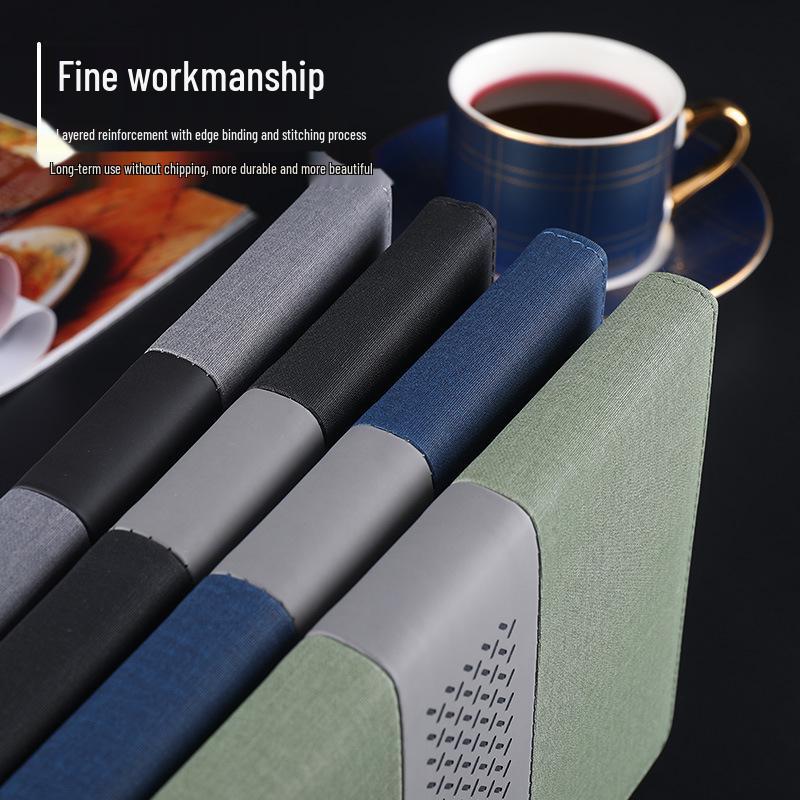 Custom Vintage Soft Leather Notebook with Buckle - A5/B5 Business Meeting Record Book with Logo Printing