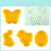 Large 3d Chocolate Easter Egg Moulds Durable And Reusable For Pastry Making
