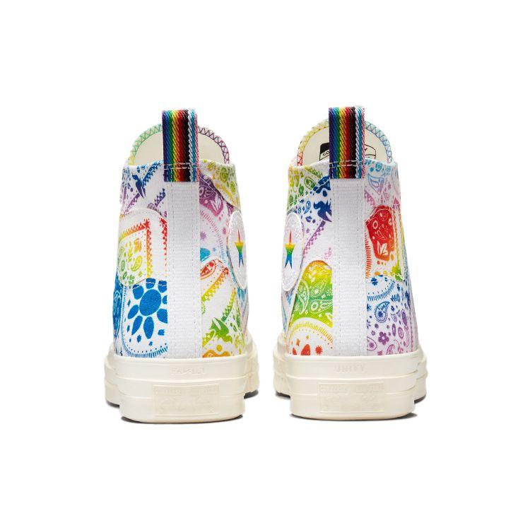 Converse Chuck 70 High Pride Unisex Sneakers White University-Red A02266C