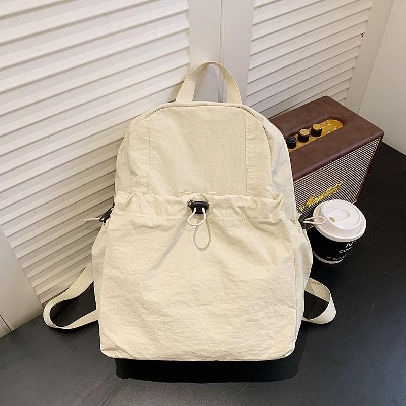 Outdoor new backpack trendy Korean version niche folds casual foreign style waterproof large capacity college student lightweight backpack