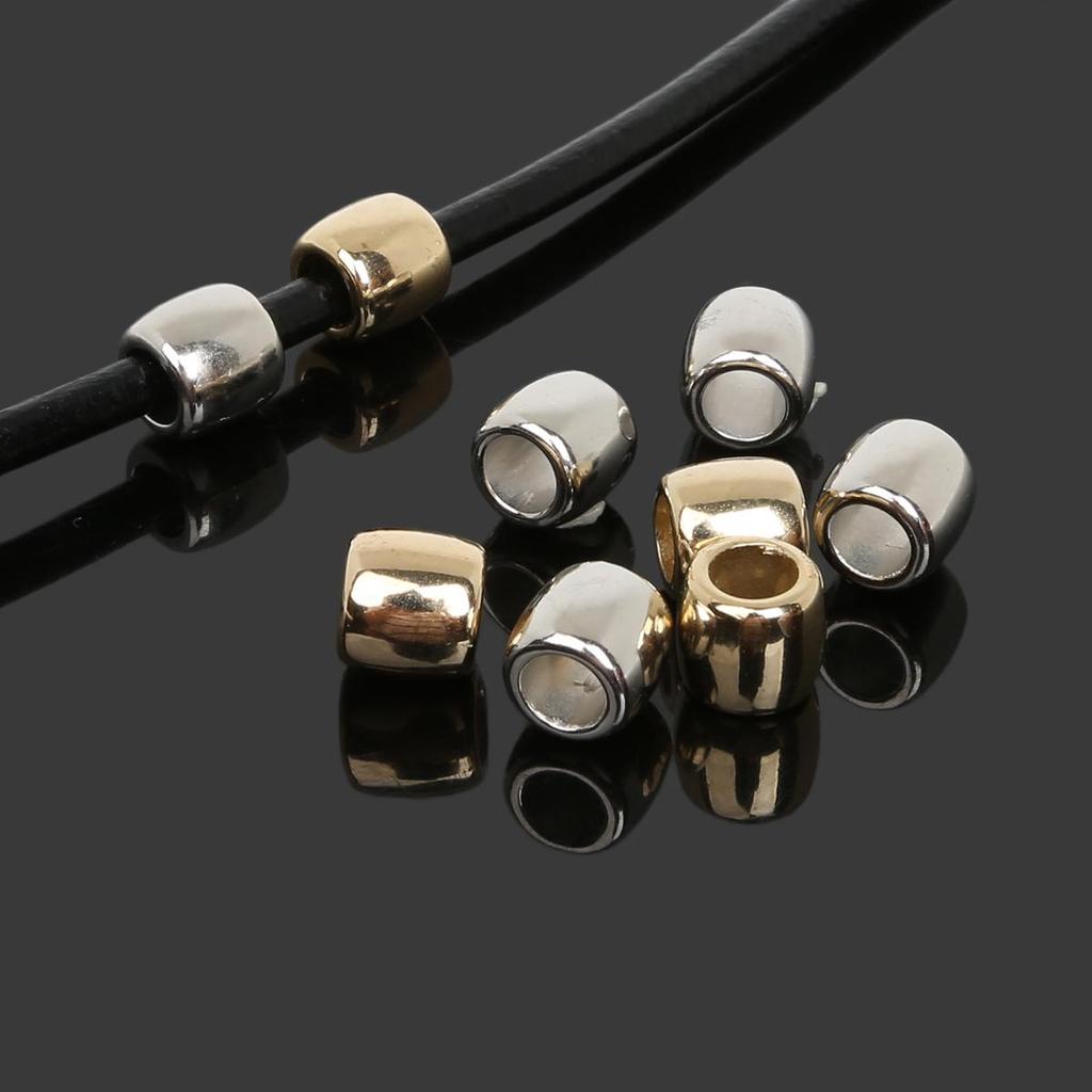 30Pcs Acrylic CCB Bucket Seed Spacer Beads for Jewelry Making DIY Bracelet Necklaces