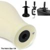 21-25inch Wig Stand Holder Canvas Mannequin Wig Head for Lace Wigs Making Block Wig Head  Salon