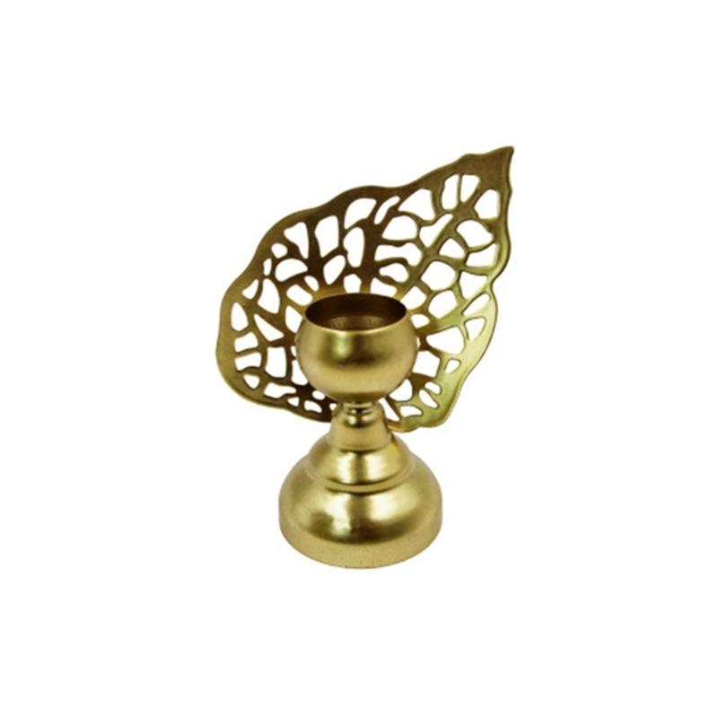 European Wrought Iron Wedding Table Candlestick Decoration Home Ornament Candlelight Dinner Metal Candle Holder