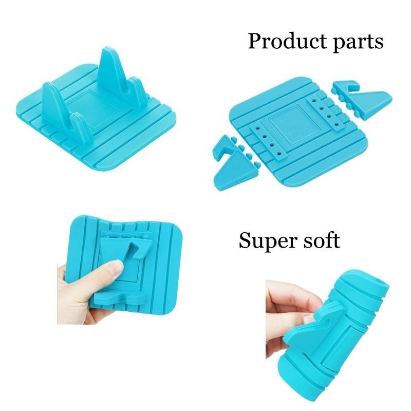 Car Dashboard Non-Slip Mat, 10 Pcs Anti-Slide Sticky Pads, Strong Adhesive, Heat Resistant Mats for Cell Phones, Keys, Sunglasses, Coins