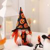 Halloween Decorations Cute Faceless Witch Doll Plush Figurine Home Party Tabletop Decoration