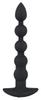 Vibrating Butt Plug Beads - Black Velvets