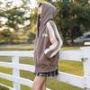Girls' Winter Thickened Casual Hooded Jacket