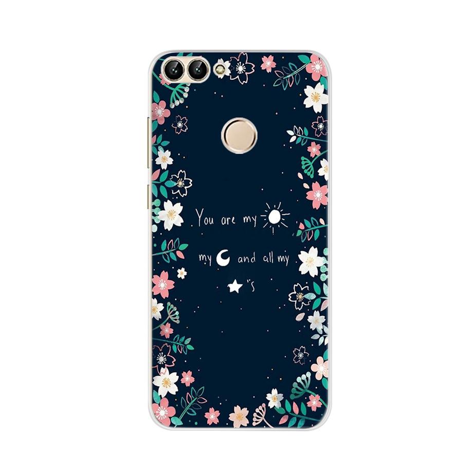 For Huawei P Smart 2018 Case TPU Soft Silicone Back Cover Phone Case For Huawei P Smart 2019 Cover Fundas FIG-LX1 PSmart Case