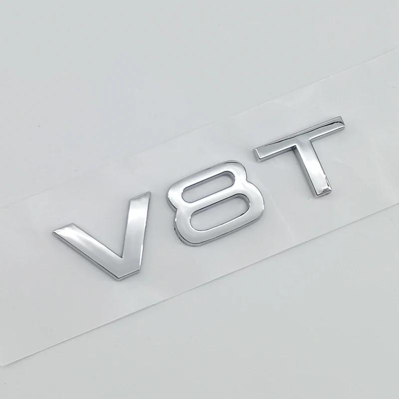 2026 3D ABS Car Sticker TDI TFSI V6T V8T V10 W12 Logo Emblem Trunk Badge Decal For Audi A3 A4 A5 A6 A8 Q3 Q4 Q5 Q6 Q7 Q8 Accessories