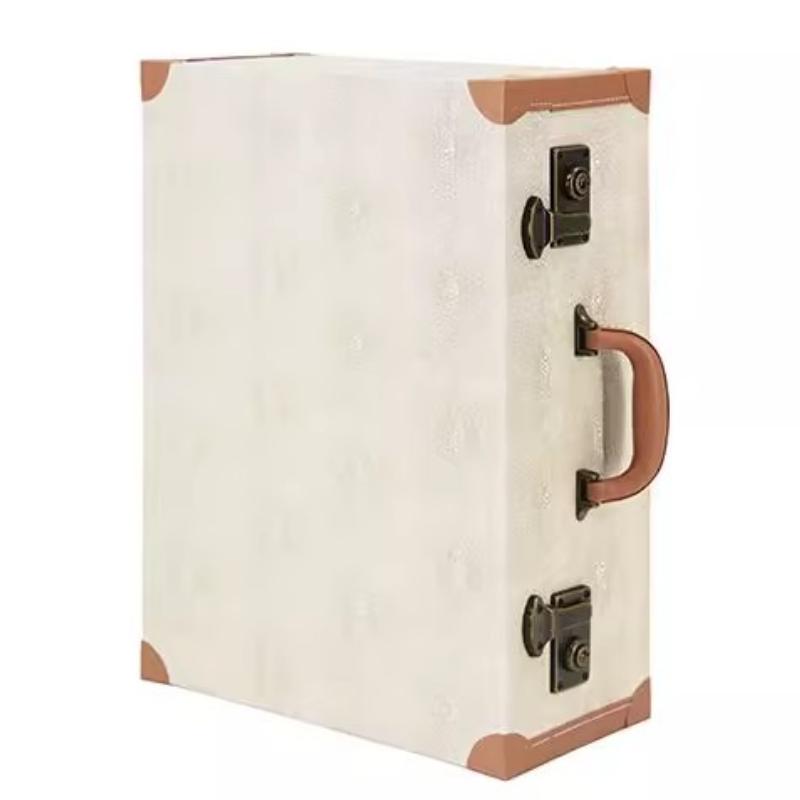 Desk Storage Box Accessory Organizers Large Retro Hand Held Accessories Bins Wardrobe Storage Cases Luxury Clothes Containers