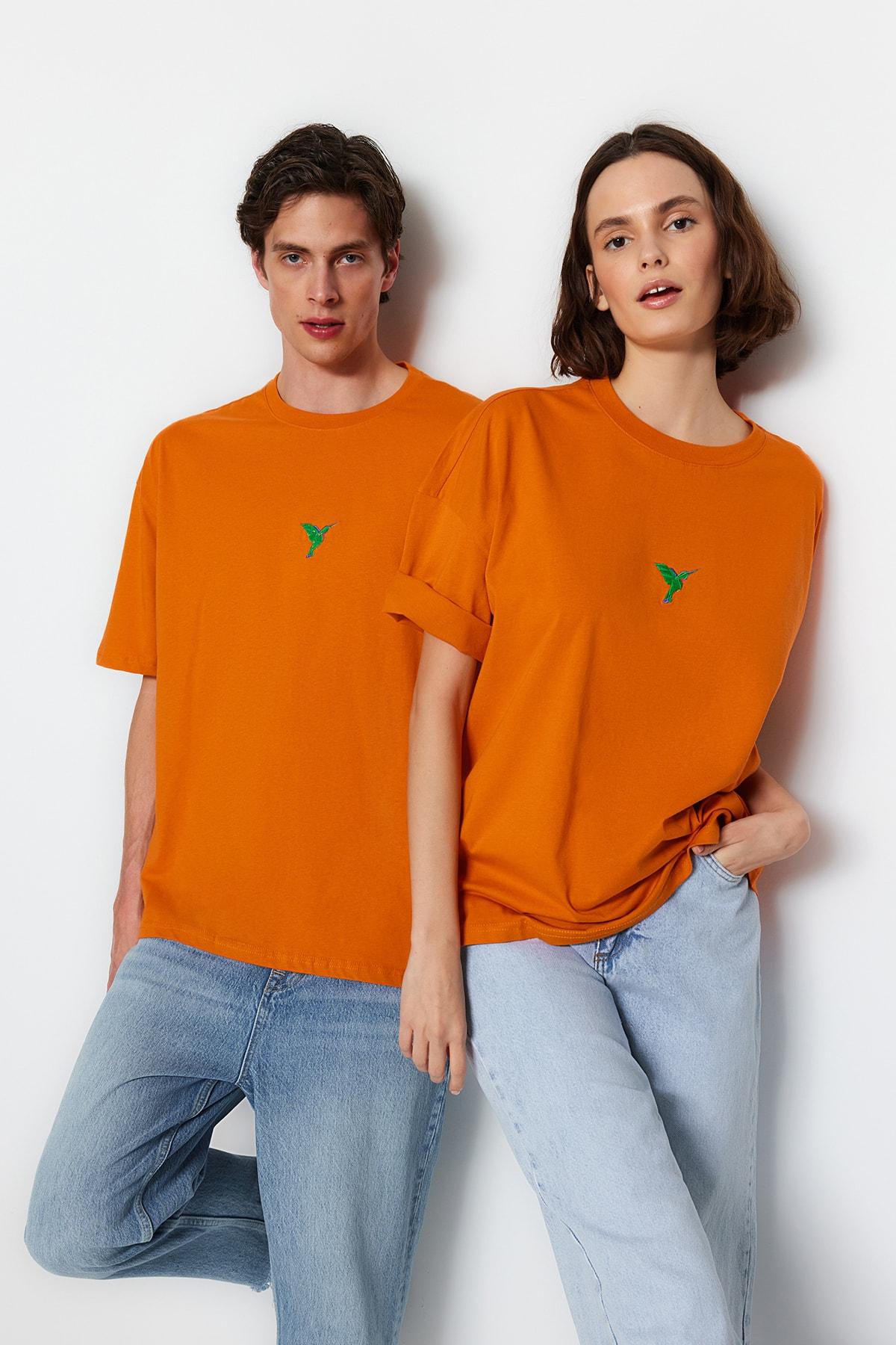 

Футболка - Оранжевая - Oversize