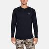 Under Armour Slim Fit Training Crew Neck Fitness Top Men Tops Black 1353349-001