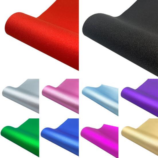 1 Roll Thermal Transfer Film Glitter Self-Adhesive PVC Exquisite Adhesive Vinyl Sheets for DIY